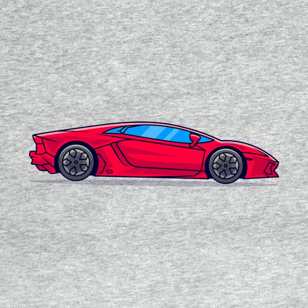 Super Car Cartoon by Catalyst Labs